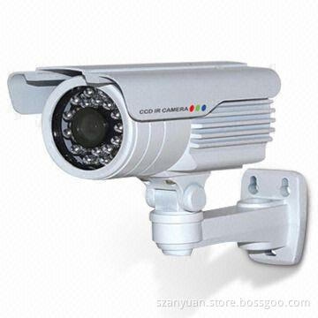 CCD Waterproof Camera with 3.6mm Lens and 25m IR Night Vision